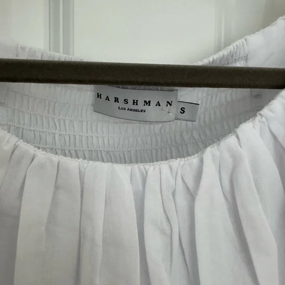 Harshman Keiko Blouse White Small - Picture 3 of 3